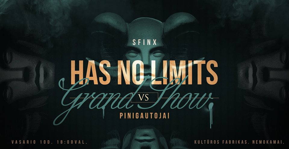 Sfinx Has No Limits VS Pinigautojai Grand Show