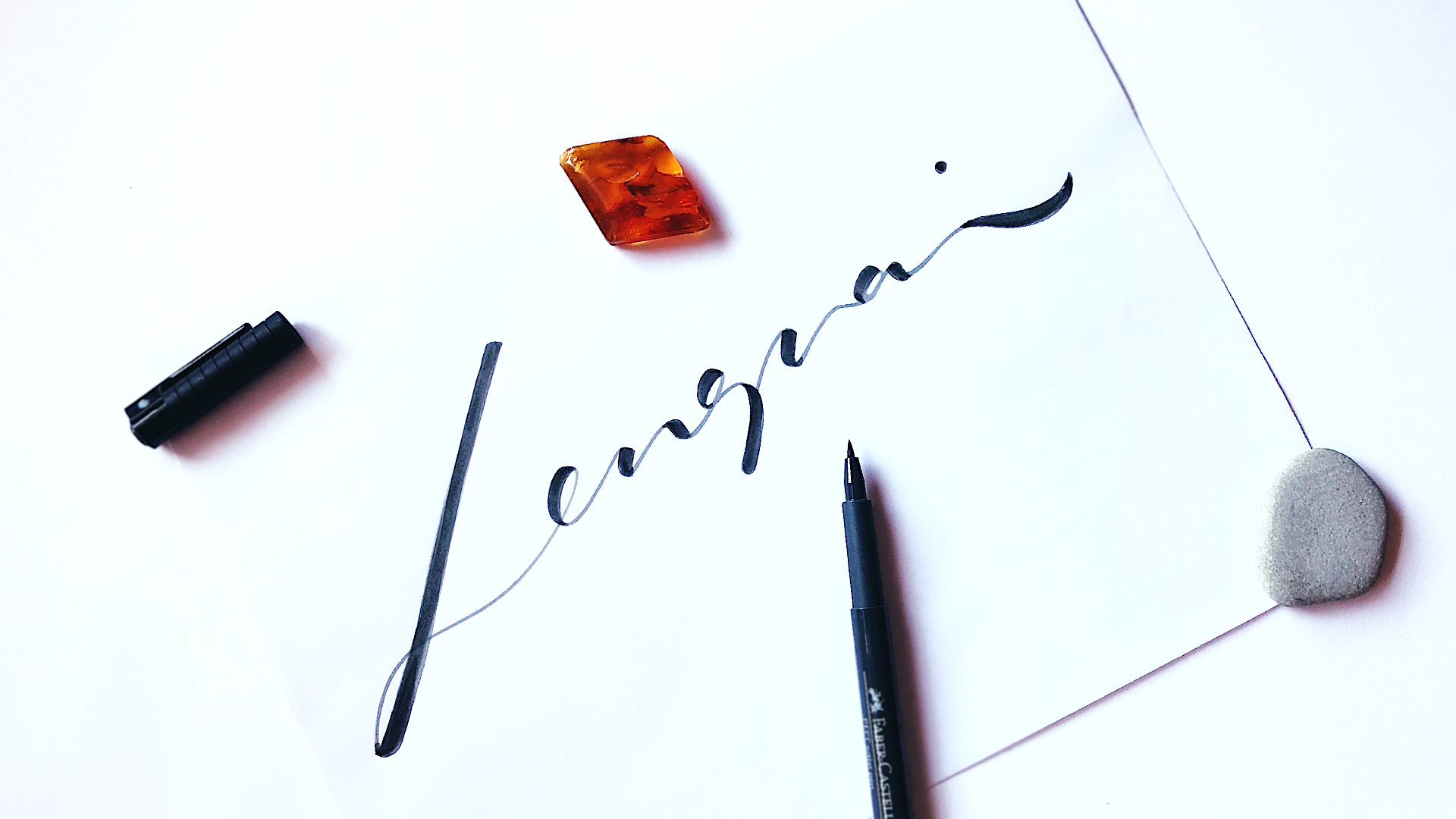 Lengvai | Lettering’o / kaligrafijos dirbtuvės