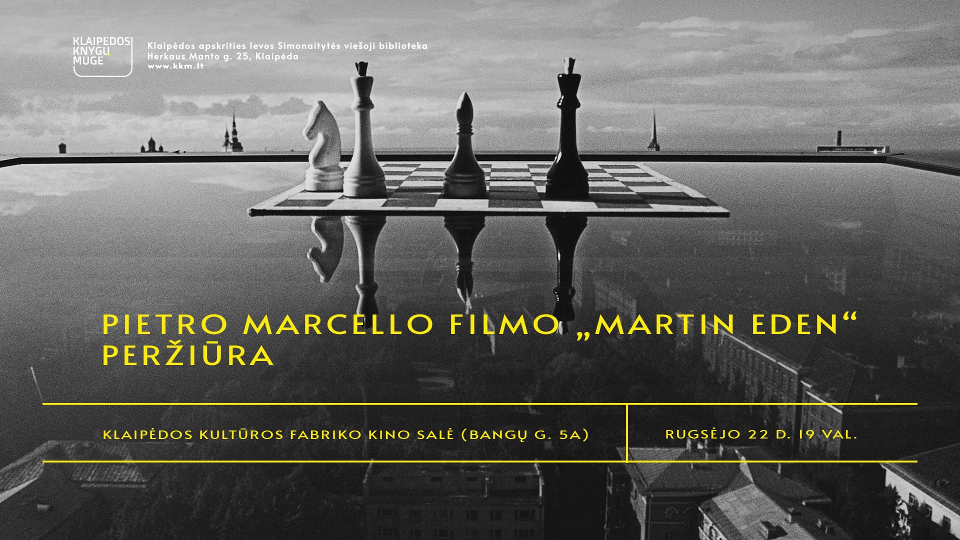 Kino Klubas „8 1/2”: Pietro Marcello filmo „Martinas Idenas“ peržiūra