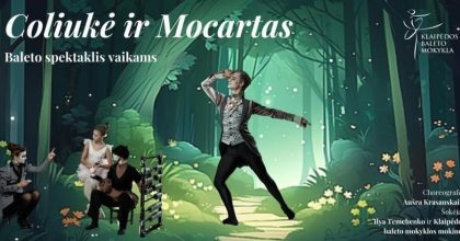 Klaipėdos baleto mokykla: baleto spektaklis Coliukė ir Mocartas