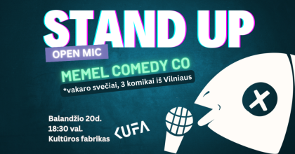 Memel Comedy Co – Open mic 420