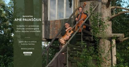 Vytauto V. Landsbergio trio koncertas „Apie paukščius”