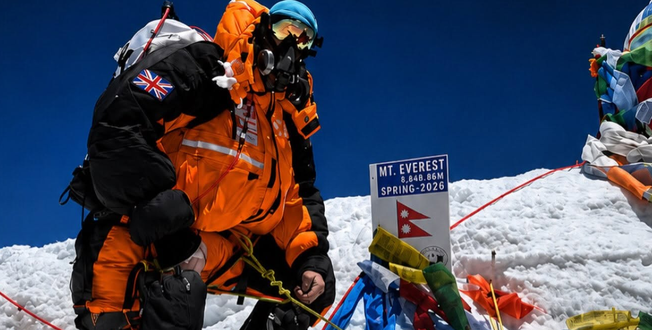 Michael Woods paskaita „Kelias į Everestą“