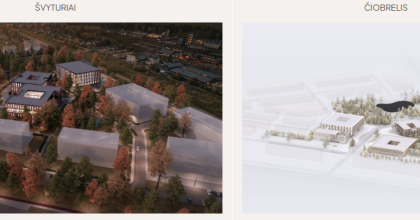 Trijų gydymo įstaigų Šiaurės pr. Klaipėdoje ATVIRAS ARCHITEKTŪRINIO PROJEKTO KONKURSAS