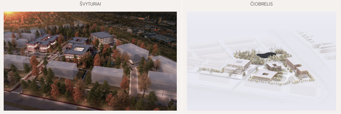 Trijų gydymo įstaigų Šiaurės pr. Klaipėdoje ATVIRAS ARCHITEKTŪRINIO PROJEKTO KONKURSAS