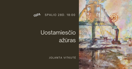 Jolantos Vitkutės tapybos paroda „Uostamiesčio ažūras“