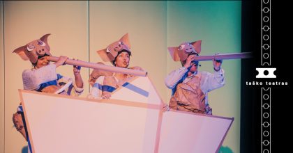 Taško teatras: spektaklis-žaidimas „Trys paršiukai” (rež. T. Montrimas)